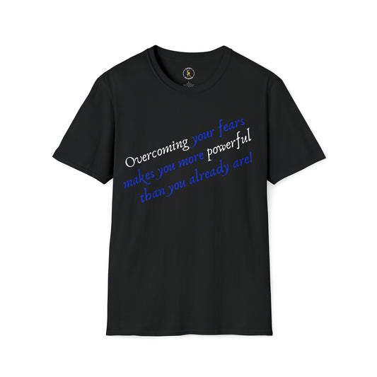 Overcoming makes you Powerful Unisex Softstyle T-Shirt